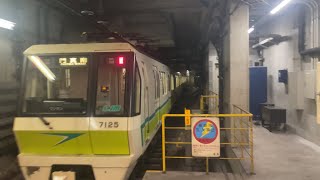 大阪メトロ長堀鶴見緑地線70系7125f 門真南行き 心斎橋駅