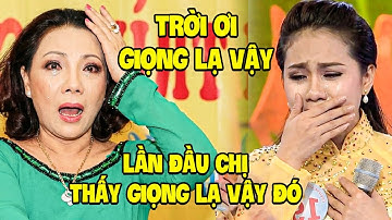 NSUT Cẩm Tiên LẦN ĐẦU ĐỨNG HÌNH NGỠ NGÀNG Thí Sinh CÓ GIỌNG CA CỔ HÁT ĐỘC LẠ QUÁ ĐẮC BIỆT