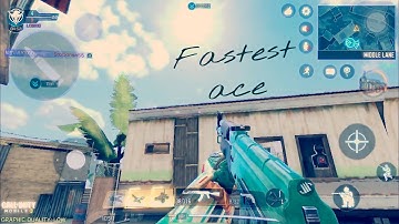 Fastest ace in codm