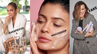 EVERYTHING WRONG WITH CELEBRITY SKINCARE RANGES | Kylie Skin, JLO Beauty, Fenty Skin...