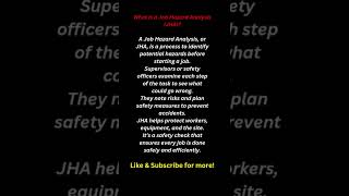 Job Hazard Analysis (JHA) Explained | Safety Guide for Supervisors