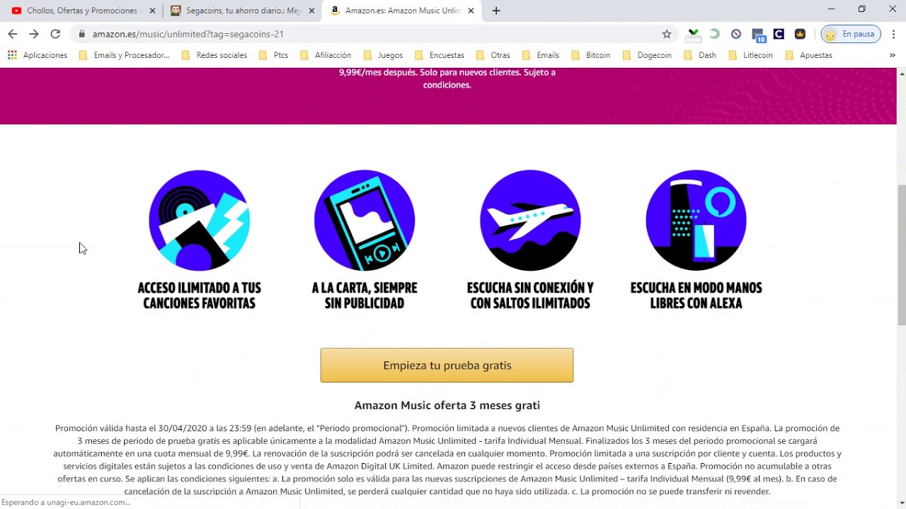 amazon music gratis 3 meses
