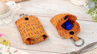 Easiest Mini Pouch EVER! Sew with ONLY 1 Piece of Fabric