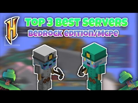 Top 3 BEST Hypixel Like Skyblock Servers For Mcpe (Bedrock Edition) Minecraft 2021 PS4 XBOX