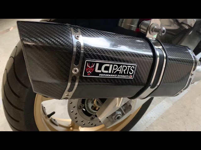 CB1300SB LCI PARTS ツインエンドカーボンスリップオンマフラー - YouTube