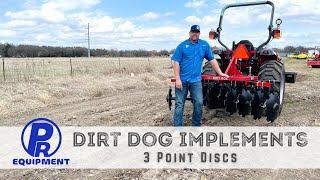 Dirt Dog 3 Point Discs - Walk Around and Operation