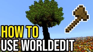How To Use World Edit In Minecraft PS4/Xbox/PE