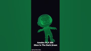 Amolen PLA Silk Glow in the Dark 3D Printing Filament