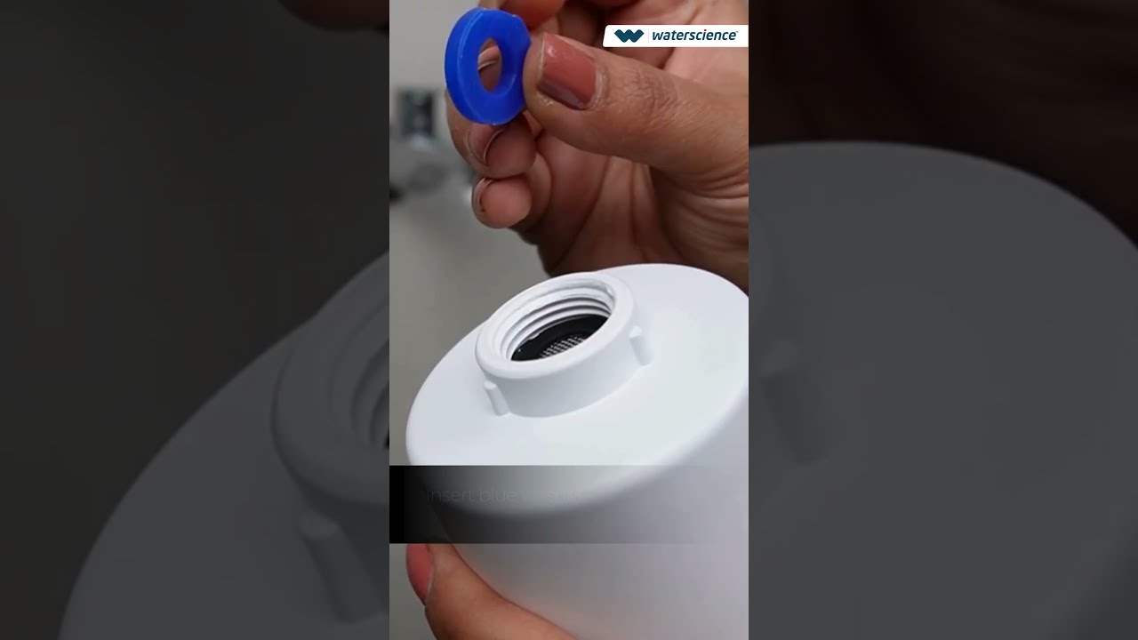 Shower Tap Filter For Hard Water Installation Guide CLEO SFU 423 Waterscience