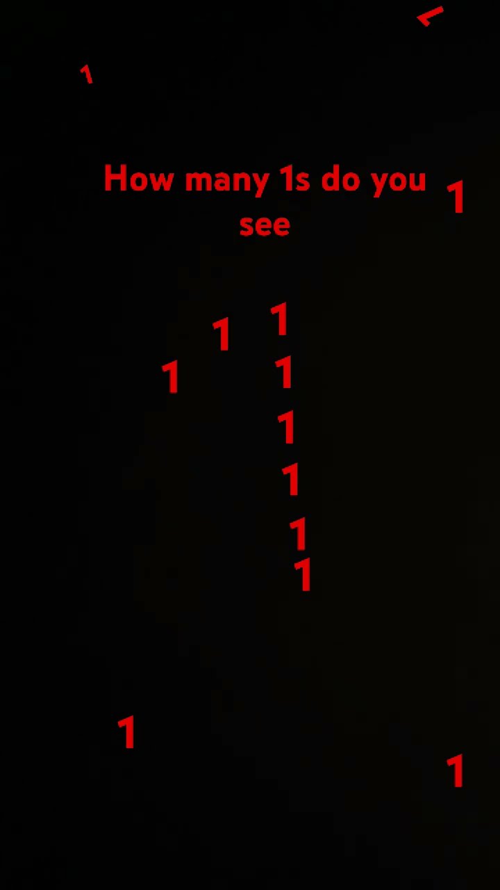 how many 1s do you see - YouTube