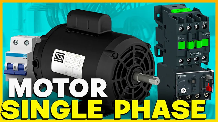 SINGLE PHASE MOTOR CONNECTION WITH MAGNETIC CONTACTOR WIRING DIAGRAM