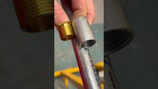 How to get an EXACT length of steel conduit.