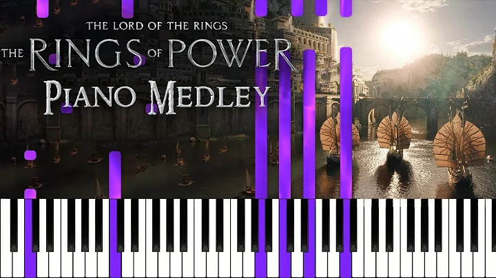 The Lord of the Rings: The Rings of Power Piano Me...