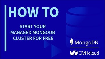 Discover MongoDB with OVHcloud