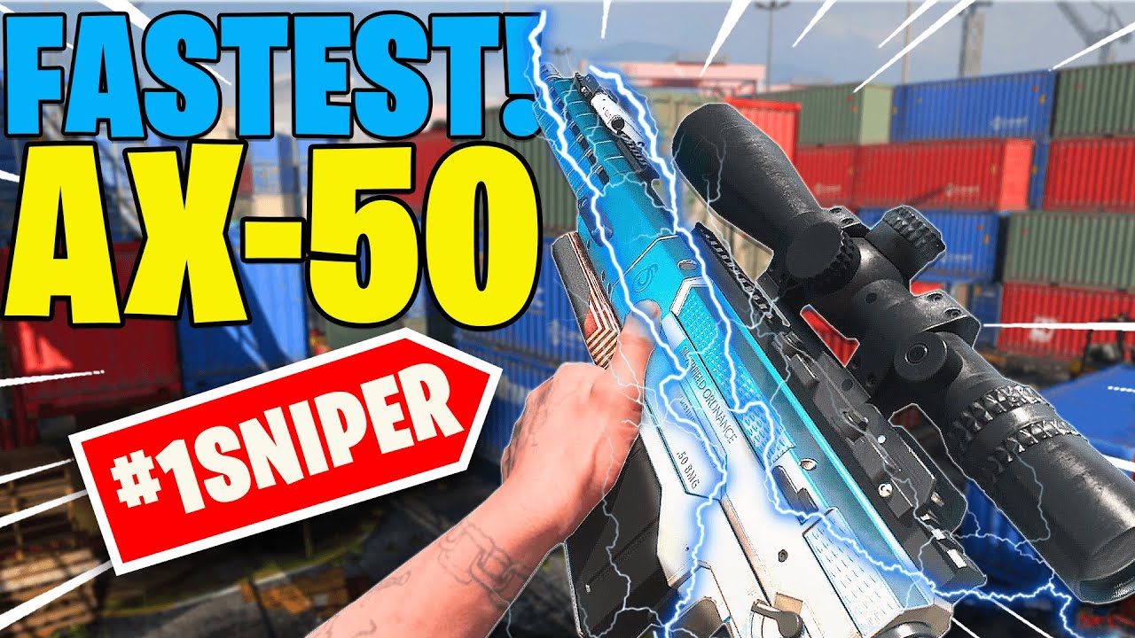 The FASTEST QUICKSCOPING SNIPER Class In Modern Warfare ( best AX50 ...