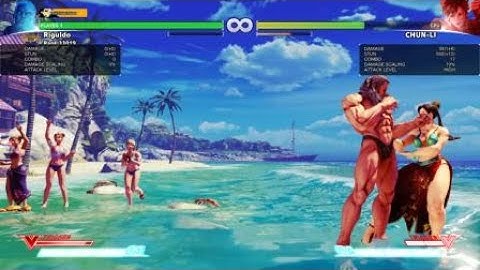 STREET FIGHTER V My favorite headbutt loop combo.
