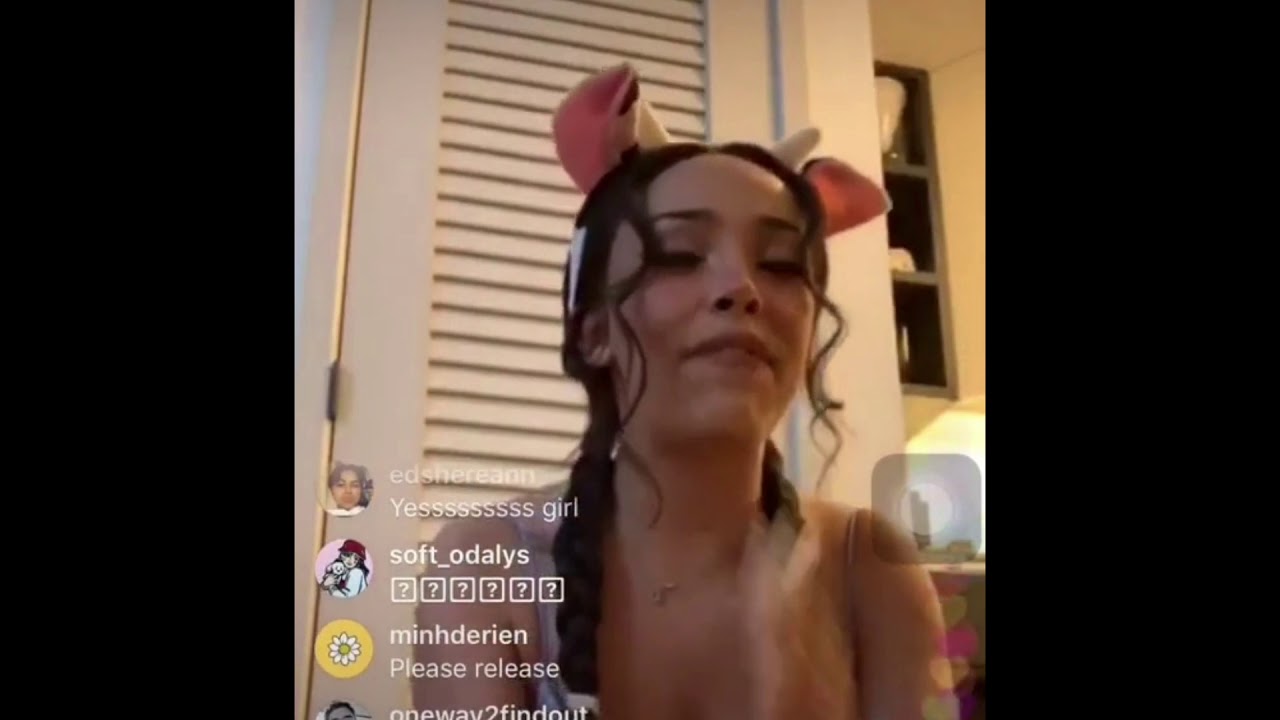 DOJA CAT "MEN AIN'T SHIT" [UNRELEASED SONG] | instagram live