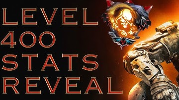 LEVEL 400 STATS REVEAL!! | WITH CLASS SETUPS