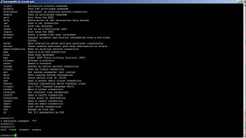 Cisco Router IOS - Command Line basics
