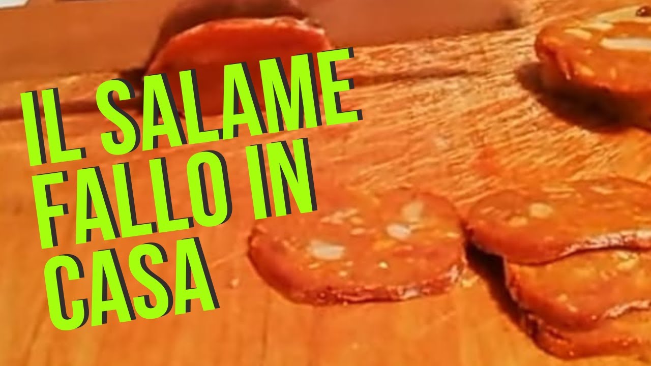 Ricetta del salame con i fagioli SEMPLICE E VELOCE