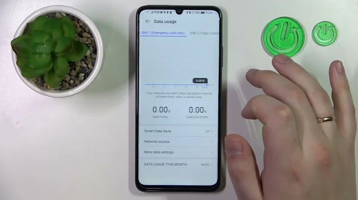 How to Turn On the Mobile Data Saver on an HONOR X7A