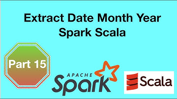 Extracting Date, Month, and Year from a Date column in Spark Scala| Data Engineering |