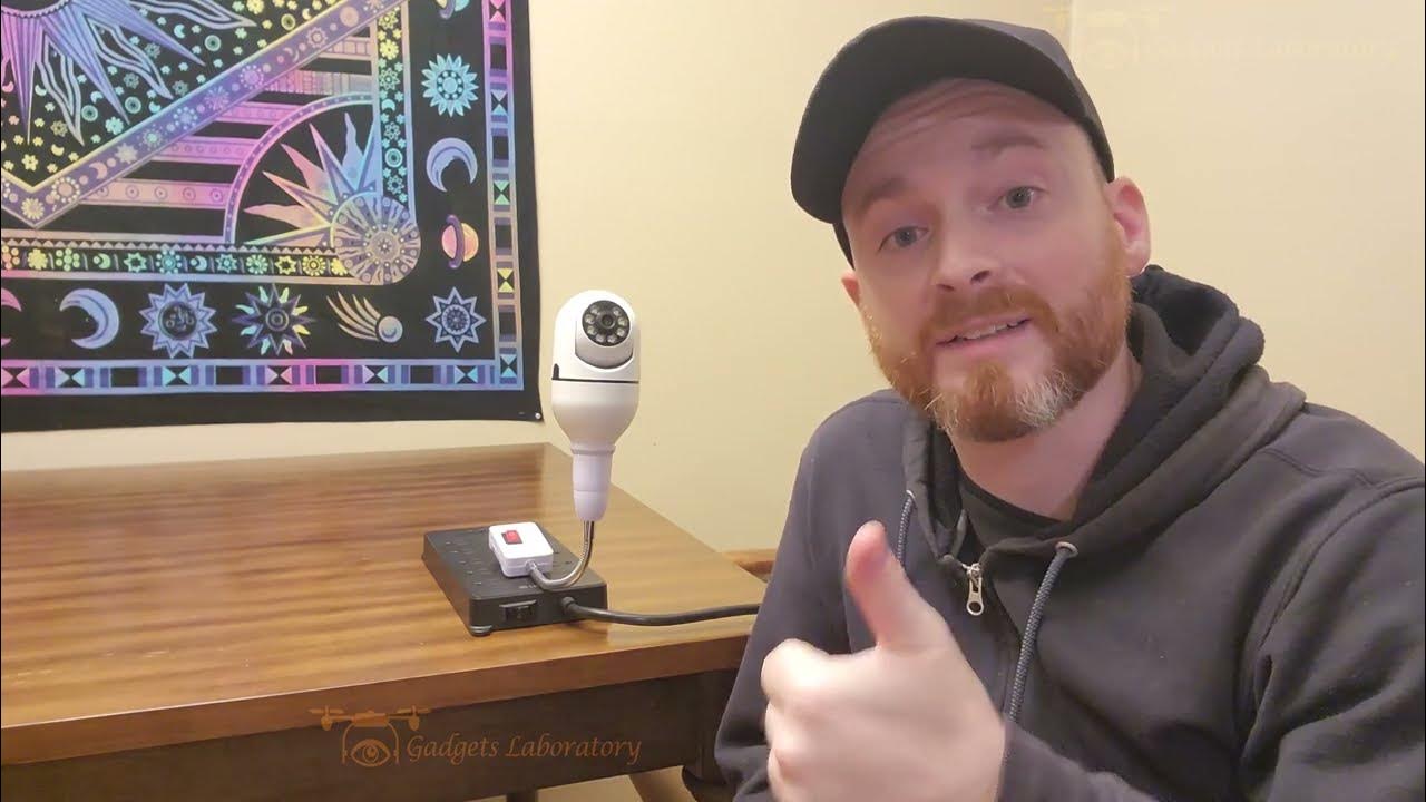 My Honest Reviews on The Lightbulb Security Camera YouTube