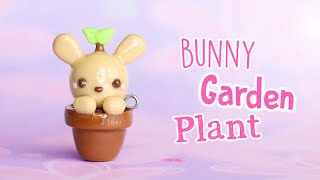 Bunny Garden Plant │ Polymer Clay Tutorial