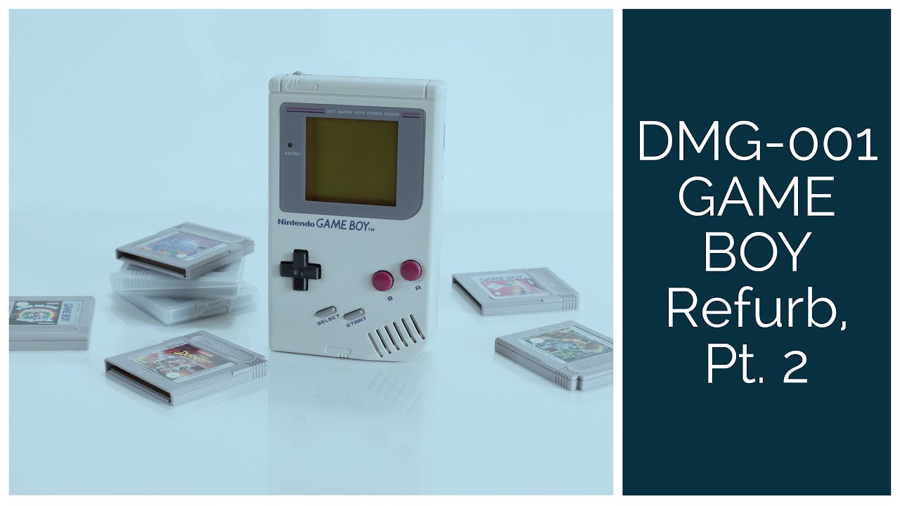 Game Boy DMG-001 Refurb and Mod (eBay Handheld Lot from December 2020), Pt.  2