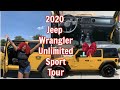 2020 Jeep Wrangler Unlimited Sport Tour| My Dream Jeep| New Car Tour