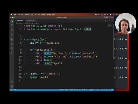 How to add CSS to a Textual app