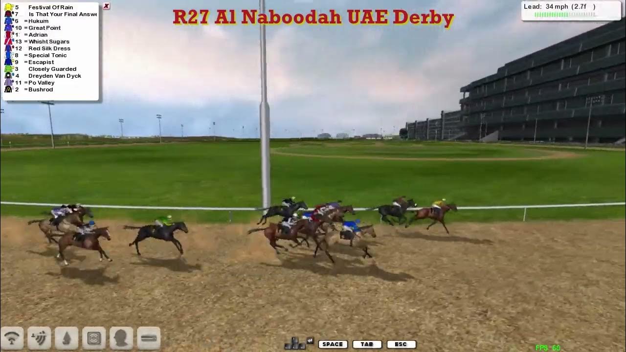 FR WK1 R27 Al Naboodah UAE Derby YouTube