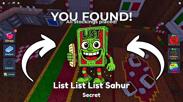 How To Get List List List Sahur in Find The Brainrot | How Comlete TODO List Find The Brainrot