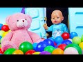 Игровой домик для куклы БЕБИ БОН! - Весёлые игры дочки матери с Baby Born. Мультик для детей онлайн