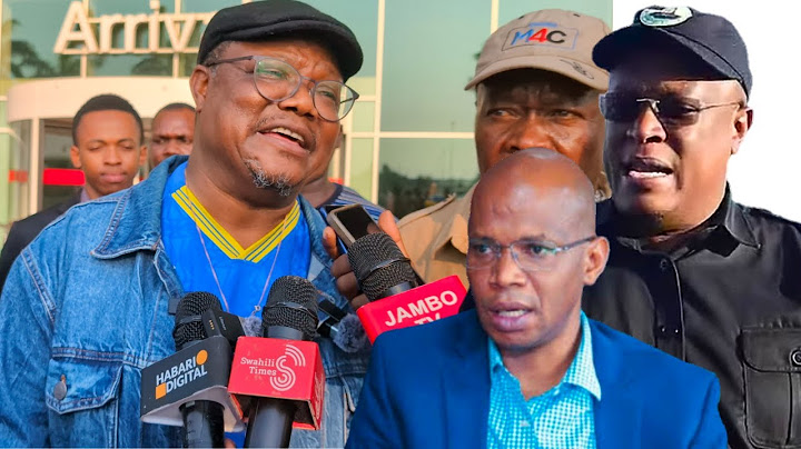 LISSU atua TZ anena KUTUMBULIWA kwa NAPE na MAKAMBA, MSIGWA kuhamia CCM na MGOGORO ndani ya CHADEMA