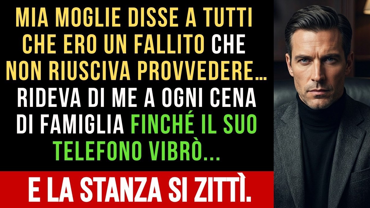 Ero seduto a tavola con 23 parenti quando mia moglie mi sorrise e disse: “Se avesse fatto qualcosa di concreto nella vita, non dovrei passare il tempo a spiegarlo alle persone.” Tutti risero....