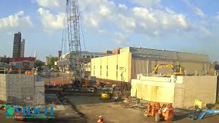 Timelapse of Jackson Street Railroad Bridge Replacement