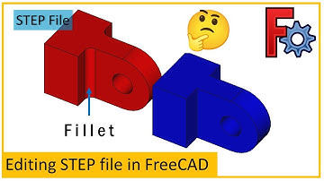 🔧Modifying a STEP File in FreeCAD: Creating a Custom Bracket