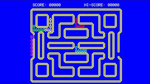 COMX 35 COMX35 SNAKE GAME DEMO SNAKE & TRON LIGHT CYCLES