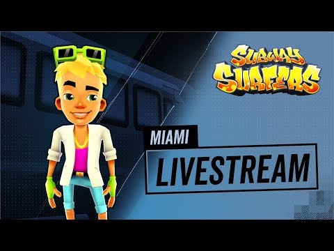  Live Stream | Subway Surfers Gameplay | Miami -  Live Stream | Subway Surfers Gameplay | Miami