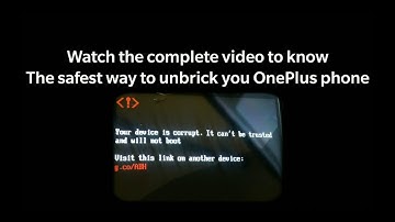 Unbrick OnePlus Phones || Just update manually || The safest & official way to unbrick.