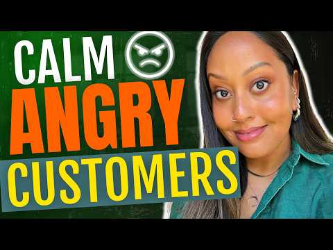 3 Simple Steps to Calm Angry Customers | Customer Service English with Practice!