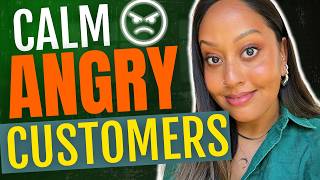 3 Simple Steps to Calm Angry Customers | Customer Service English with Practice! screenshot 4
