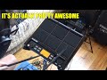 Electronic Drum HXW Avatar PD705 Percussion Pad Review, Demo, Loading Samples, Updating Firmware