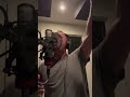 Recording vocals for “I Trust Jesus.” #MyStoryYourGlory