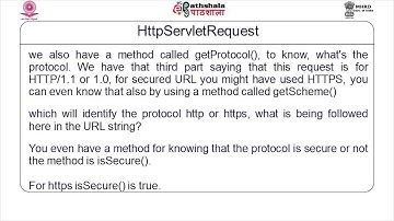 HTTP specific API for Servlets