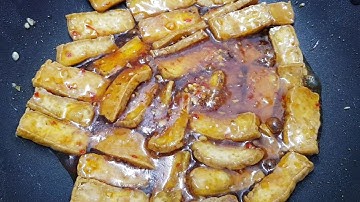 dau hu khia nuoc dua,  đậu hũ khìa nước dừa món chay ngon