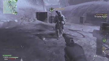 My First MW3 Triple Collateral + Quad Feed Killcam