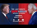 The Final 2020 Presidential Debate: Joe Biden & Donald Trump (Full Debate - ENGLISH) | Noticias