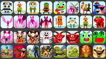 New Updated All Monster MeMe Shooter Nextbots:Sandbox Mod VS Sandbox In Space,Nextbots in Playground